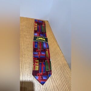NWT Jerry Garcia Multicolor Gift Box holiday Design Tie vintage y2k